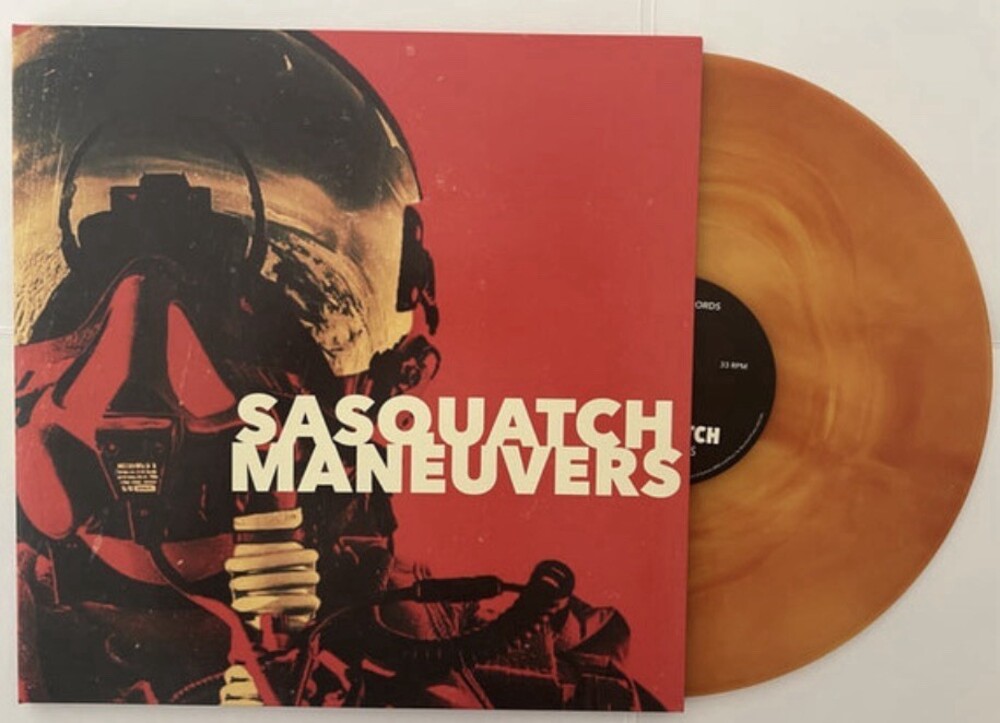Sasquatch -Maneuvers 2017 Yellow & Oxblood Transparent Galaxy Cloud Vinyl Record